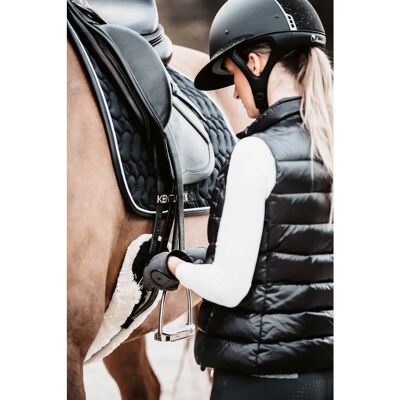 Kentucky Horsewear Kurzgurt mit Lammfell - Sattelgurt Kentucky Horsewear Kurzgurt mit Lammfell - Sattelgurt
