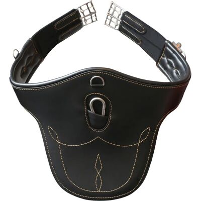 Kentucky Horsewear Anatomischer Schwarz Gurt - Pferdegurt Kentucky Horsewear Anatomischer Schwarz Gurt - Pferdegurt