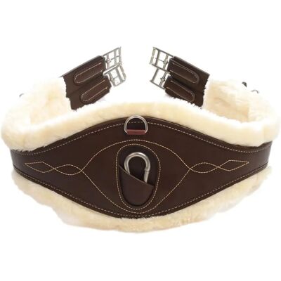 Kentucky Horsewear anatomischer Gurt - Braun - Pferdegurt Kentucky Horsewear anatomischer Gurt - Braun - Pferdegurt