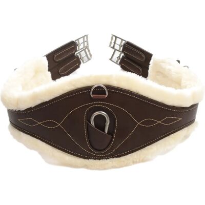 Sangle anatomique Kentucky Horsewear en peau de mouton - Selle pour cheval - Publicité Sangle anatomique Kentucky Horsewear en peau de mouton - Selle pour cheval - Publicité