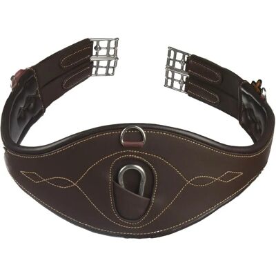 Kentucky Horsewear Leder- anatomisch Sattelgurt - Sattelgurt Kentucky Horsewear Leder- anatomisch Sattelgurt - Sattelgurt