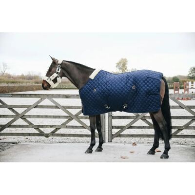 Kentucky Horsewear Stalldecke 130 - Marine - Kunstfell Kentucky Horsewear Stalldecke 130 - Marine - Kunstfell