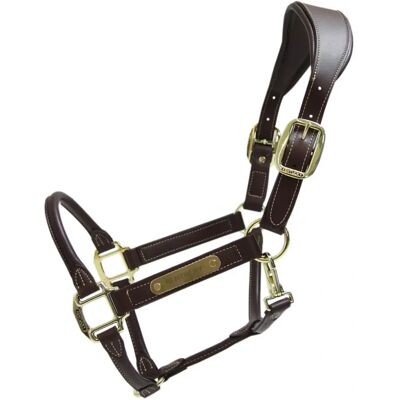 Kentucky Horsewear Halter Anatomique en Similicuir Marron - Halter - Publicité Kentucky Horsewear Halter Anatomique en Similicuir Marron - Halter - Publicité