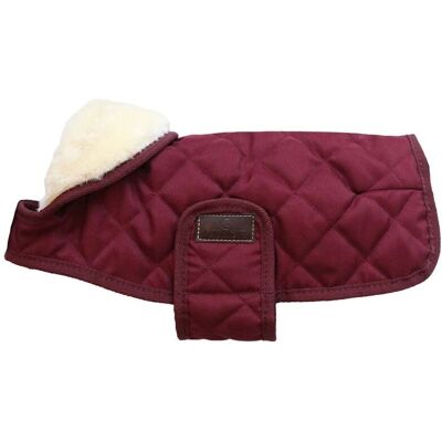 Couverture pour chiens Kentucky Dogwear - Doublure en fausse fourrure - Rouge - Publicité Couverture pour chiens Kentucky Dogwear - Doublure en fausse fourrure - Rouge - Publicité