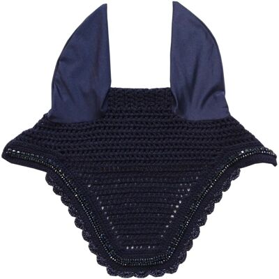 Kentucky Horsewear Wellington Stone & Pearl Fliegenmütze - Voll - Dunkelblau Kentucky Horsewear Wellington Stone & Pearl Fliegenmütze - Voll - Dunkelblau