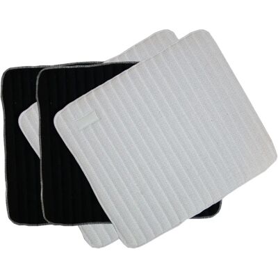 Kentucky Horsewear Absorb Bandagen - Schwarz/Weiß 45x40cm Kentucky Horsewear Absorb Bandagen - Schwarz/Weiß 45x40cm