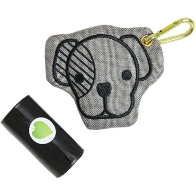 Distributeur de sacs à ordures Kentucky Dogwear Gris - Publicité Distributeur de sacs à ordures Kentucky Dogwear Gris - Publicité