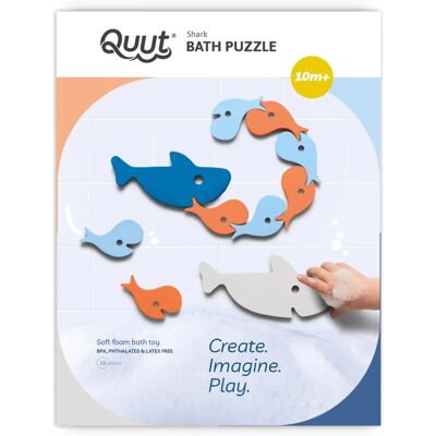 Quutopia Wasserpuzzleset mit Haien und Fischen Quutopia Wasserpuzzleset mit Haien und Fischen