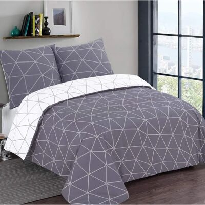 Ensemble de Housse de Couette Dream Gris - Ensemble de Housse de Couette - Publicité Ensemble de Housse de Couette Dream Gris - Ensemble de Housse de Couette - Publicité