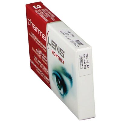 PharmaLens Modèle +7.00 - Lentilles de contact PharmaLens Modèle +7.00 - Lentilles de contact