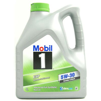 Huile moteur Mobil 1 ESP 5W-30 - Huile pour VW, Audi, Mercedes-Benz - Publicité Huile moteur Mobil 1 ESP 5W-30 - Huile pour VW, Audi, Mercedes-Benz - Publicité