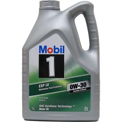 Mobil 1 5L + 1L Huile ESP LV 0W30 - Huile moteur - Publicité Mobil 1 5L + 1L Huile ESP LV 0W30 - Huile moteur - Publicité