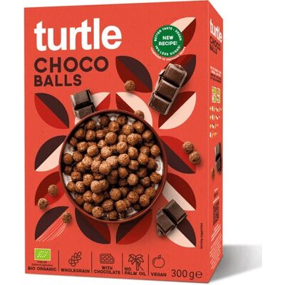 Turtle - Choco Balls - Bio - 300 g - Snack Turtle - Choco Balls - Bio - 300 g - Snack
