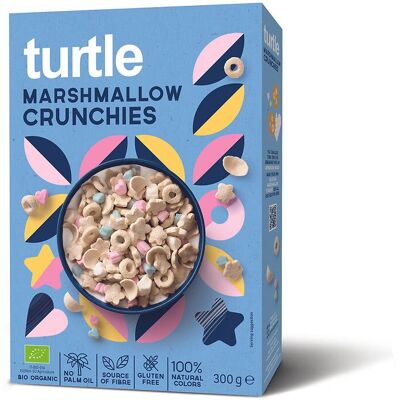 Turtle Cereales sin gluten con malvaviscos - Desayuno Turtle Cereales sin gluten con malvaviscos - Desayuno