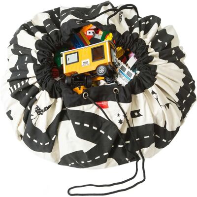 Play&Go Thunderbolt Sac de rangement et tapis de jeu, Beige - Publicité Play&Go Thunderbolt Sac de rangement et tapis de jeu, Beige - Publicité