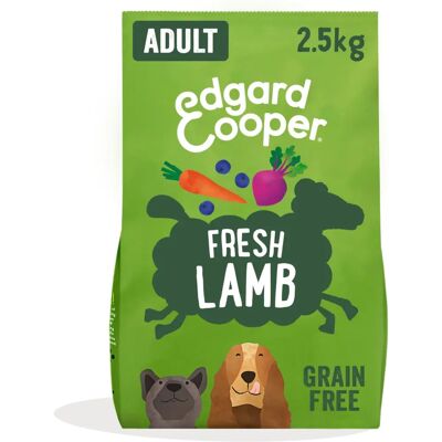 Edgard & Cooper Lamb Dog Food - Grain Free, 2.5kg Edgard & Cooper Lamb Dog Food - Grain Free, 2.5kg