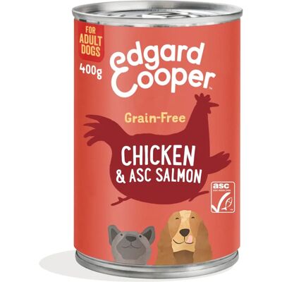 Edgard & Cooper Senior koiranruoka - Kana ja Lohi 400g Edgard & Cooper Senior koiranruoka - Kana ja Lohi 400g