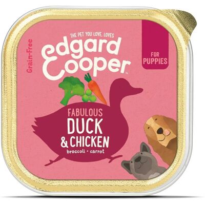 Edgard & Cooper Cibo Cuccioli Anatra Pollo - 150g Edgard & Cooper Cibo Cuccioli Anatra Pollo - 150g