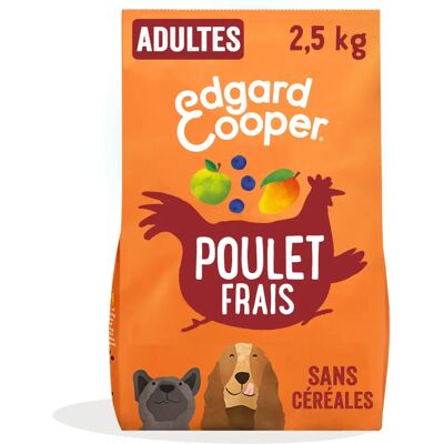 Edgard & Cooper Kyckling Hundmat - 2,5kg - Glutenfri Edgard & Cooper Kyckling Hundmat - 2,5kg - Glutenfri