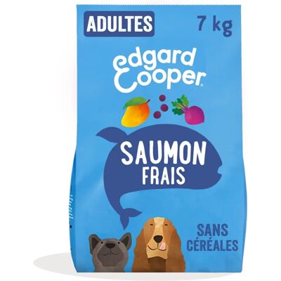 Edgard Cooper Lachs Hundefutter 7kg - Getreidefrei, Hypoallergen Edgard Cooper Lachs Hundefutter 7kg - Getreidefrei, Hypoallergen