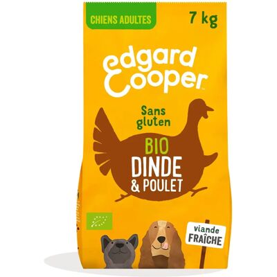Nourriture Bio pour Chiens Edgard & Cooper - 7kg - Publicité Nourriture Bio pour Chiens Edgard & Cooper - 7kg - Publicité