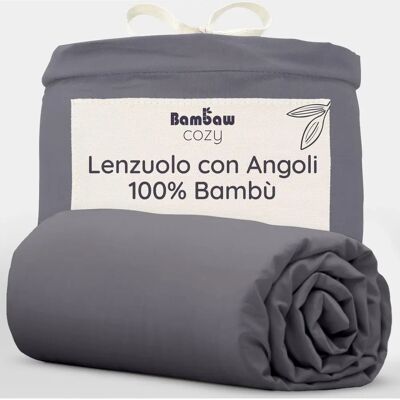 Sábana bajera de bambú marfil 180x200 - Sábana bajera Sábana bajera de bambú marfil 180x200 - Sábana bajera