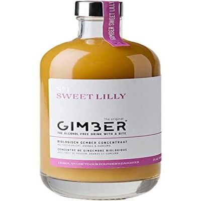 Gimber Organic So1 Douce Lily Gingembre Tropical Sans Alcool - 500 ml - Publicité Gimber Organic So1 Douce Lily Gingembre Tropical Sans Alcool - 500 ml - Publicité