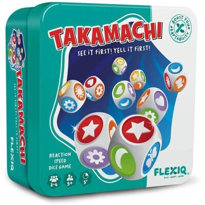 FlexiQ Takamachi - Family Board Game - 5+ - Quick Play FlexiQ Takamachi - Family Board Game - 5+ - Quick Play