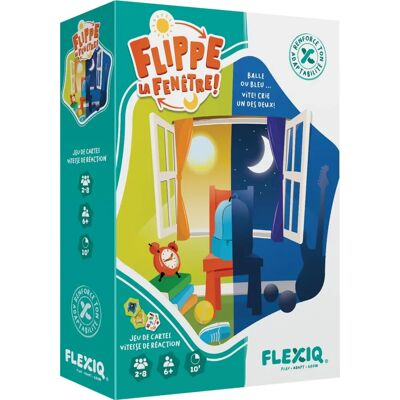Asmodee Flippe la Ventana - Juego de Mesa - Multicolor Asmodee Flippe la Ventana - Juego de Mesa - Multicolor