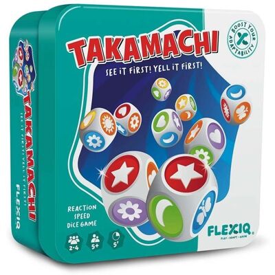 Jeu de Société Flexiq Takamachi - Plaisir en Famille pour 2-4 Joueurs - Multicolore - Publicité Jeu de Société Flexiq Takamachi - Plaisir en Famille pour 2-4 Joueurs - Multicolore - Publicité