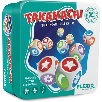 Asmodee Takamachi - Gra w Kości Obserwacja Szybkość - 5+ lat Asmodee Takamachi - Gra w Kości Obserwacja Szybkość - 5+ lat