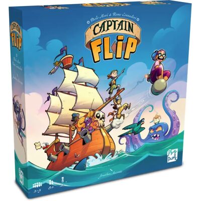 Playpunk Captain Flip - Jeu de Société Stratégie Familial - Publicité Playpunk Captain Flip - Jeu de Société Stratégie Familial - Publicité