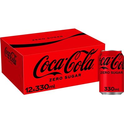 Coca-Cola Zéro Sucre 330ml - Boisson - Publicité Coca-Cola Zéro Sucre 330ml - Boisson - Publicité