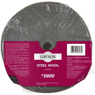 Wool ze stali Liberon Klasa 0000 - 1kg Ultra-Cienka Wool ze stali Liberon Klasa 0000 - 1kg Ultra-Cienka