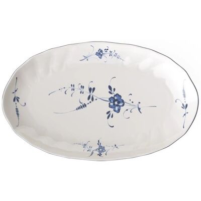 Villeroy & Boch Vieux Luxembourg Serveringsfat - Blå og Hvit - 24cm Villeroy & Boch Vieux Luxembourg Serveringsfat - Blå og Hvit - 24cm