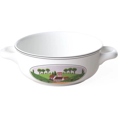 Villeroy & Boch Naif Soup Bowl - Premium Porcelain Villeroy & Boch Naif Soup Bowl - Premium Porcelain