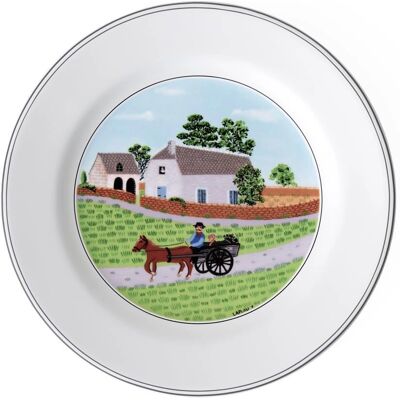 Villeroy & Boch Bauer Design Naif Assiette Petit-Déjeuner Villeroy & Boch Bauer Design Naif Assiette Petit-Déjeuner