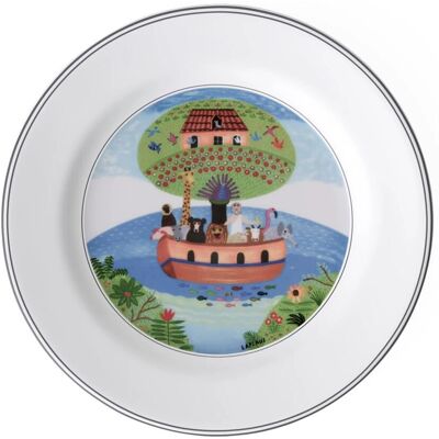 Assiette petit-déjeuner Naif Arche Noah Villeroy & Boch - 21cm - Porcelaine Assiette petit-déjeuner Naif Arche Noah Villeroy & Boch - 21cm - Porcelaine