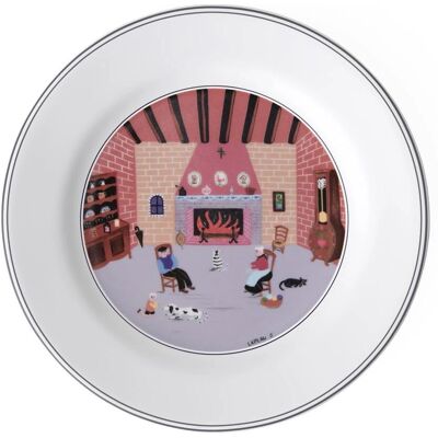 Villeroy & Boch Frukosttallrik Design Naif Öppen spis 21cm Villeroy & Boch Frukosttallrik Design Naif Öppen spis 21cm