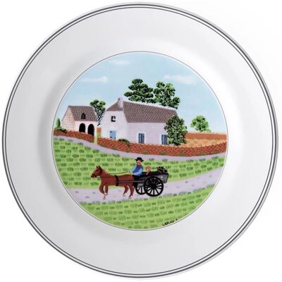 Villeroy & Boch Design Naif Assiette de Service - 27cm Porcelaine Premium Villeroy & Boch Design Naif Assiette de Service - 27cm Porcelaine Premium