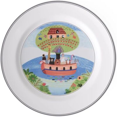 Villeroy & Boch Design Naif Assiette de Dinner Arche Noah - Porcelaine Premium Villeroy & Boch Design Naif Assiette de Dinner Arche Noah - Porcelaine Premium