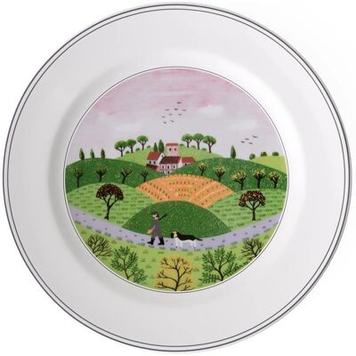 Villeroy & Boch Naif Hunter 27cm Dinner Plate - Jäger Design Villeroy & Boch Naif Hunter 27cm Dinner Plate - Jäger Design