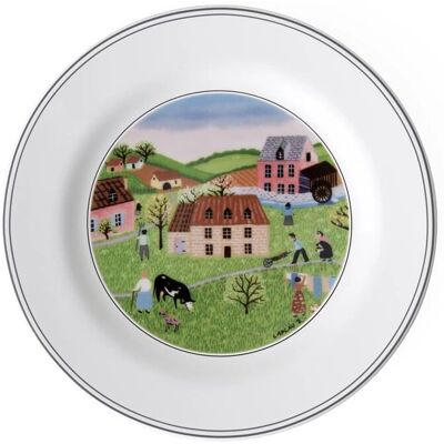 Villeroy & Boch Naif Mill 17cm Broodbord - Broodbord Villeroy & Boch Naif Mill 17cm Broodbord - Broodbord