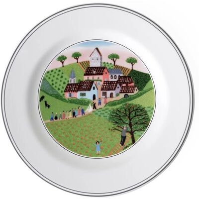 Villeroy & Boch Heirat Design Naif Assiette à Pain - Assiette à Pain Villeroy & Boch Heirat Design Naif Assiette à Pain - Assiette à Pain