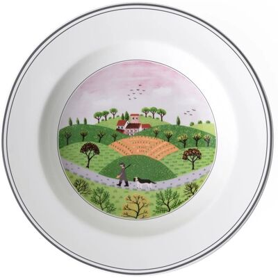 Villeroy & Boch Design Naif Assiette à Soupe - 21cm - Publicité Villeroy & Boch Design Naif Assiette à Soupe - 21cm - Publicité