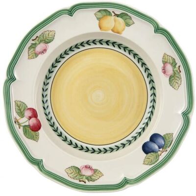 Assiette à soupe en porcelaine French Garden Fleurence - Vaisselle Assiette à soupe en porcelaine French Garden Fleurence - Vaisselle