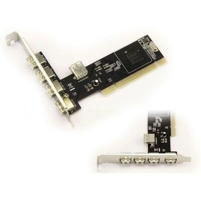 Kalea-Informatique - NEC D720101GJ - 4+1 USB 2.0 - Carte PCI - Publicité Kalea-Informatique - NEC D720101GJ - 4+1 USB 2.0 - Carte PCI - Publicité