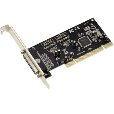 Carte PCI Parallèle Kalea-Informatique - IEEE1284 DB25 - Chipset Moschip - SPP/EPP/ECP Carte PCI Parallèle Kalea-Informatique - IEEE1284 DB25 - Chipset Moschip - SPP/EPP/ECP