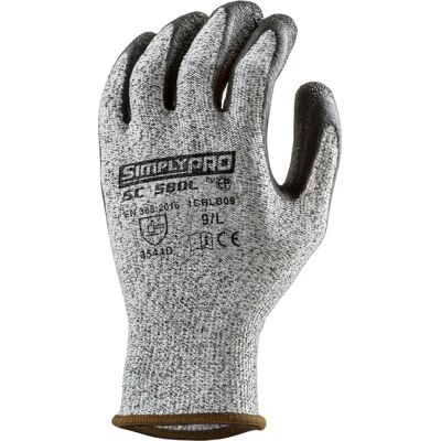 Coverguard - Gants anti-coupures - Gris - EN 388:2016 - EN 420:2003+A1:2009 - Publicité Coverguard - Gants anti-coupures - Gris - EN 388:2016 - EN 420:2003+A1:2009 - Publicité
