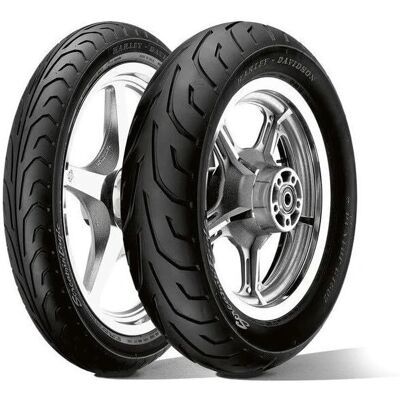 Dunlop GT 502 - Roue Arrière Harley-Davidson - 150/70 R18, 70V, Noir - Publicité Dunlop GT 502 - Roue Arrière Harley-Davidson - 150/70 R18, 70V, Noir - Publicité